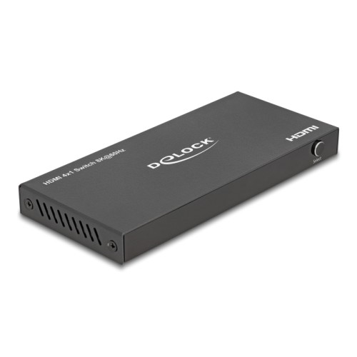 Delock HDMI Switch 4 x HDMI in to 1 x HDMI out 8K 60 Hz