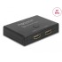 Delock HDMI 2 - 1 Switch bidirectional 4K 60 Hz