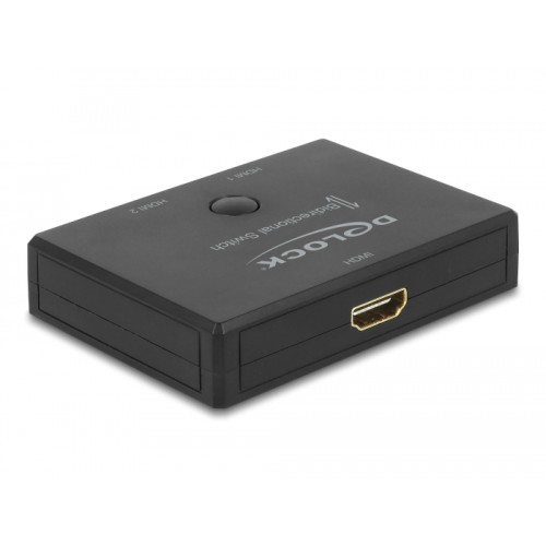 Delock HDMI 2 - 1 Switch bidirectional 4K 60 Hz