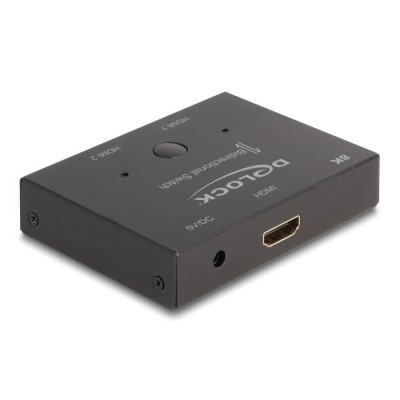Delock HDMI 2 - 1 Switch bidirectional 8K 60 Hz 2