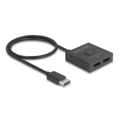 Delock DisplayPort Switch 2 to 1 bidirectional 8K
