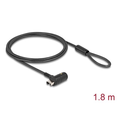 Navilock Laptop Security Cable for USB Type-A port with Key Lock
