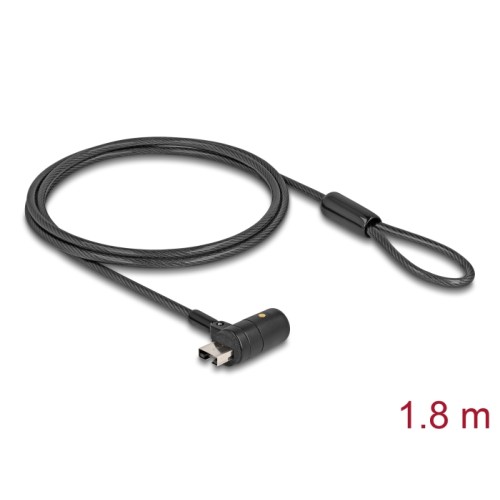 Navilock Laptop Security Cable for USB Type-A port with Key Lock
