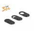 Delock Webcam Cover for Laptop, Tablet and Smartphone 3 pack