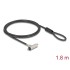 Navilock Laptop Security Cable with Key Lock for HP Nano slot 1.80 m black