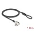 Navilock Laptop Security Cable for Microsoft Surface Series Pro & Go with Key Lock