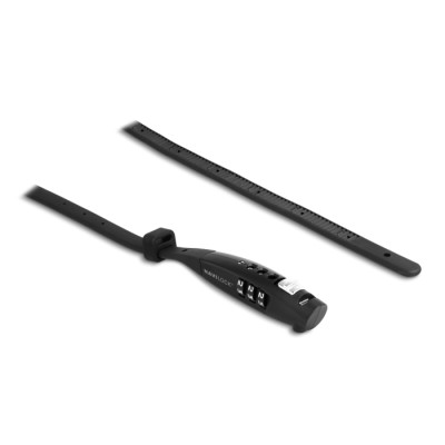 Navilock Universal Security Cable Tie with Combination Lock - L 410 x W 10 mm black 2