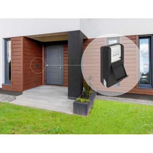 Delock Key Safe for storing keys with combination lock for wall mounting