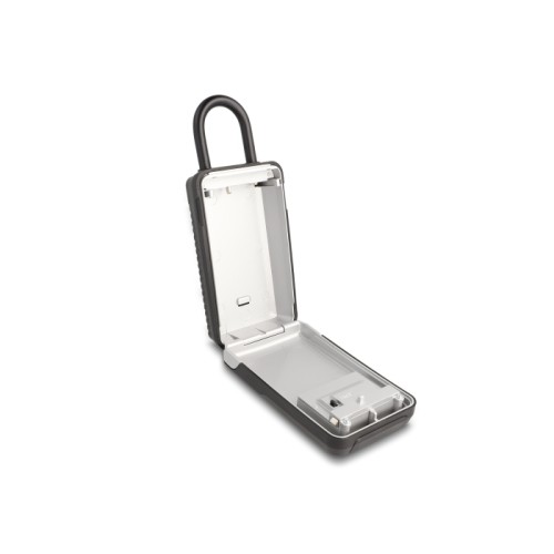 Delock Key Safe with shackle for storing keys with combination lock