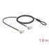Navilock Dual Laptop Security Cable with Key Lock for two Kensington slots 3 x 7 mm