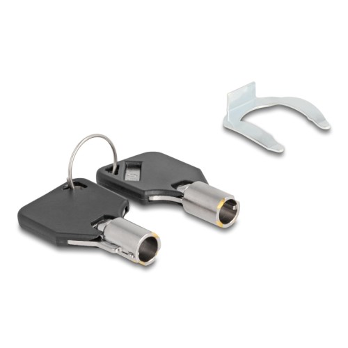 Navilock Cylinder lever lock for equipment cabinets with key - 13 mm / 0-90