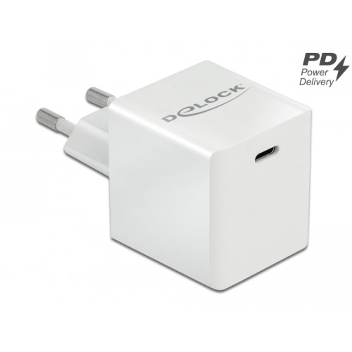Delock USB GaN Charger 1 x USB Type-C™ PD 3.0 compact with 40 W
