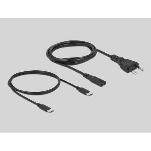 Delock USB Charger 2 x USB Type-C™ PD 3.0 + 1 x USB Type-A with 60 W