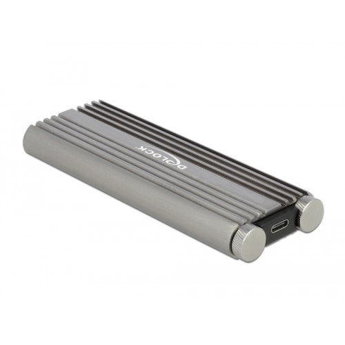 Delock External Enclosure for M.2 NVMe PCIe SSD with SuperSpeed USB 20 Gbps (USB 3.2 Gen 2x2) USB Type-C™ female - tool free