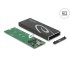 Delock External Enclosure for M.2 SATA SSD with USB Type-C™ female