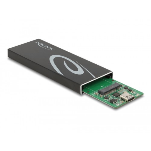 Delock External Enclosure for M.2 SATA SSD with USB Type-C™ female