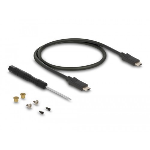 Delock External Enclosure for M.2 SATA SSD with USB Type-C™ female