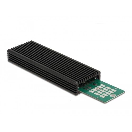Delock External USB Type-C™ Combo Enclosure for M.2 NVMe PCIe or SATA SSD