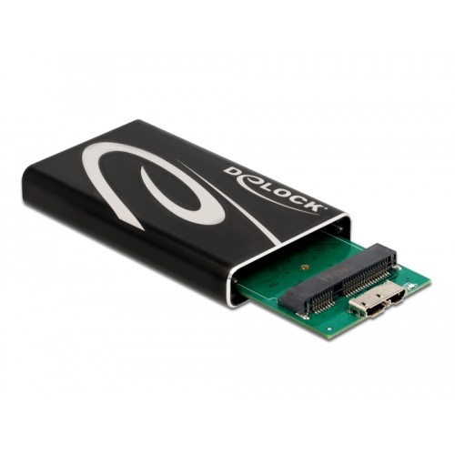 Delock External Enclosure SuperSpeed USB for mSATA SSD