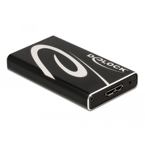 Delock External Enclosure SuperSpeed USB for mSATA SSD