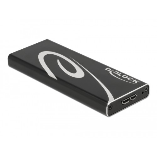 Delock External Enclosure SuperSpeed USB for M.2 SATA SSD Key B