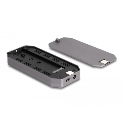 Delock External Gaming Enclosure for M.2 NVMe PCIe SSD with SuperSpeed USB 20 Gbps (USB 3.2 Gen 2x2) USB Type-C™ female and RGB  2