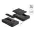 Delock USB Type-C™ Enclosure for 1 x M.2 NVMe SSD + 1 x 2.5″ SATA SSD / HDD with Clone Function