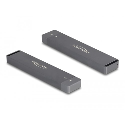 Delock External Enclosure for M.2 NVME PCIe SSD or SATA SSD with USB 10 Gbps Type-A male