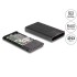 Delock External Enclosure USB 20 Gbps for 2 x M.2 NVMe PCIe SSD with USB Type-C™ female and RAID - tool free
