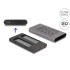 Delock External USB 20 Gbps Enclosure for 2 x M.2 NVMe PCIe SSD with USB Type-C™ female and Clone function