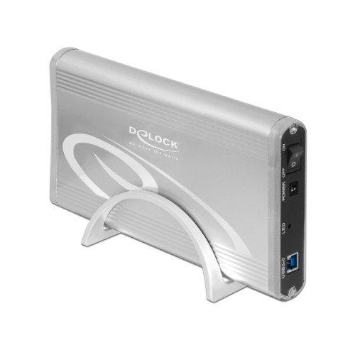 Delock 3.5″ External Enclosure SATA HDD  USB 3.0