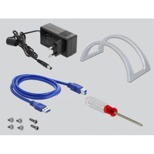 Delock 3.5″ External Enclosure SATA HDD  USB 3.0