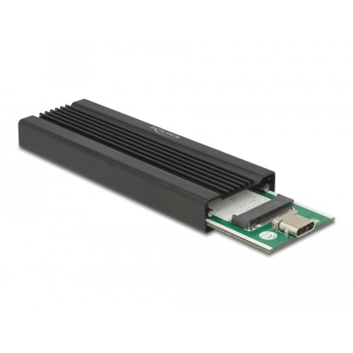 Delock External Enclosure for M.2 NVMe PCIe SSD with SuperSpeed USB 10 Gbps (USB 3.1 Gen 2) USB Type-C™ female