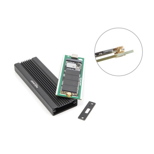 Delock External Enclosure for M.2 NVMe PCIe SSD with SuperSpeed USB 10 Gbps (USB 3.1 Gen 2) USB Type-C™ female