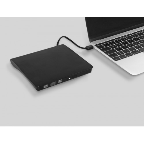 Delock External Enclosure for 5.25″ Ultra Slim SATA Drives 9.5 mm to USB Type-A male