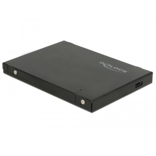 Delock External 2.5″ Enclosure for M.2 NVMe PCIe SSD with USB 3.1 Gen 2 USB Type-C™