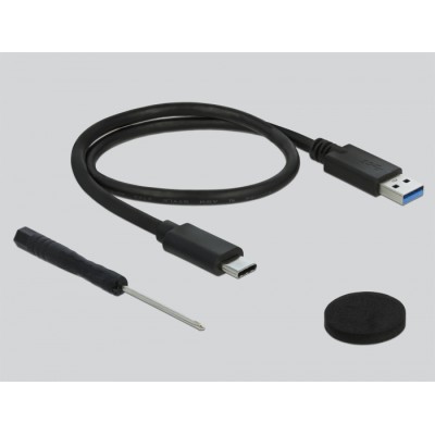 Delock External Enclosure for 2.5″ SATA HDD / SSD with SuperSpeed USB 10 Gbps (USB 3.1 Gen 2) 2