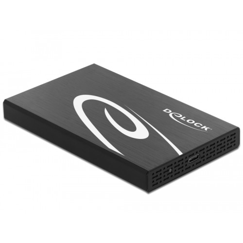 Delock External Enclosure for 2.5″ SATA HDD / SSD with SuperSpeed USB 10 Gbps (USB 3.1 Gen 2)