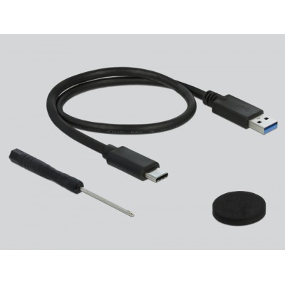 Delock External Enclosure for 2.5″ SATA HDD / SSD with SuperSpeed USB 10 Gbps (USB 3.1 Gen 2) 2