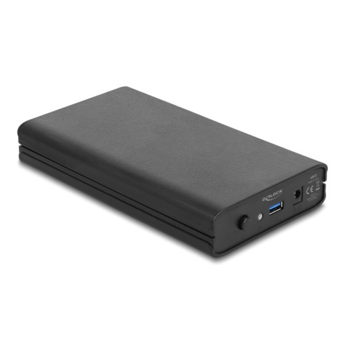 Delock External Enclosure for 3.5″ SATA HDD with SuperSpeed USB (USB 3.1 Gen 1)