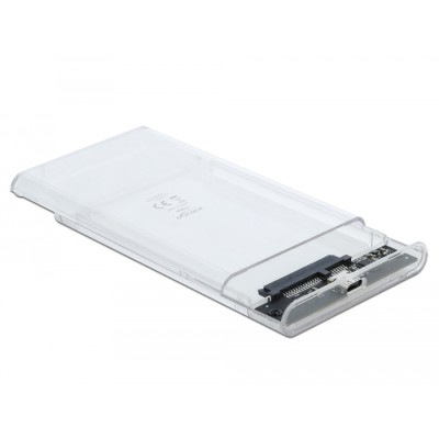 Delock External Enclosure for 2.5″ SATA HDD / SSD with SuperSpeed USB 10 Gbps (USB 3.1 Gen 2) 2