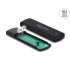 Delock External USB Type-C™ Combo Enclosure for M.2 NVMe PCIe or SATA SSD - tool free