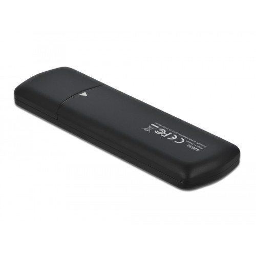 Delock External USB Type-C™ Combo Enclosure for M.2 NVMe PCIe or SATA SSD - tool free