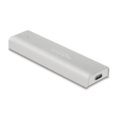 Delock External Enclosure for M.2 NVMe PCIe SSD with SuperSpeed USB 10 Gbps (USB 3.2 Gen 2) USB Type-C™ female