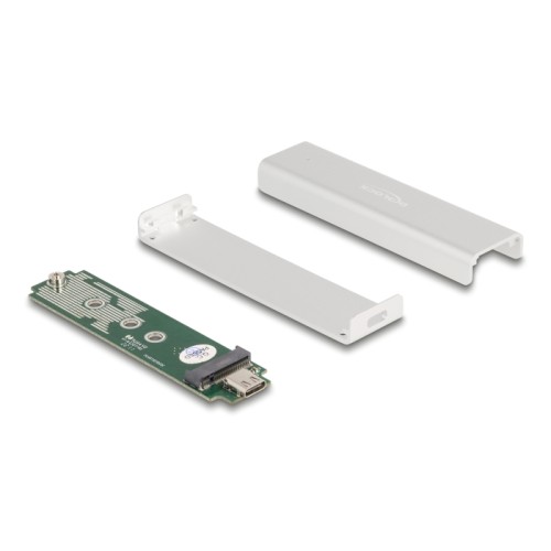 Delock External Enclosure for M.2 NVMe PCIe SSD with SuperSpeed USB 10 Gbps (USB 3.2 Gen 2) USB Type-C™ female