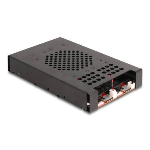 Delock 3.5″ Mobile Rack for 2 x M.2 NVMe SSD with OcuLink SFF-8612 connector