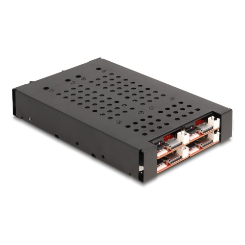 Delock 3.5″ Mobile Rack for 4 x M.2 NVMe SSD with OcuLink SFF-8612 connector