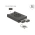 Delock 3.5″ Mobile Rack for 2 x M.2 NVMe SSD with Slim SAS SFF-8654 connector