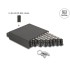 Delock 5.25″ Mobile Rack for 8 x M.2 NVMe SSD with Slim SAS SFF-8654 connector