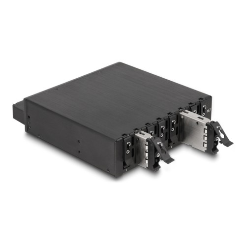 Delock 5.25″ Mobile Rack for 8 x M.2 NVMe SSD with Slim SAS SFF-8654 connector